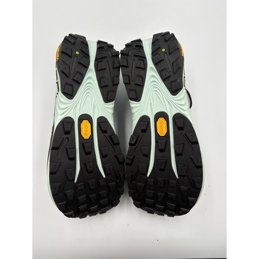Topo Athletic Vista Mens Trail Running Sneakers Black Grey Size 9 Vibram Sole - Picture 6 of 11